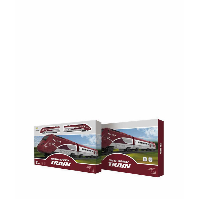 Fenfa Hight Speed Train Maroon - FNF1623C-1