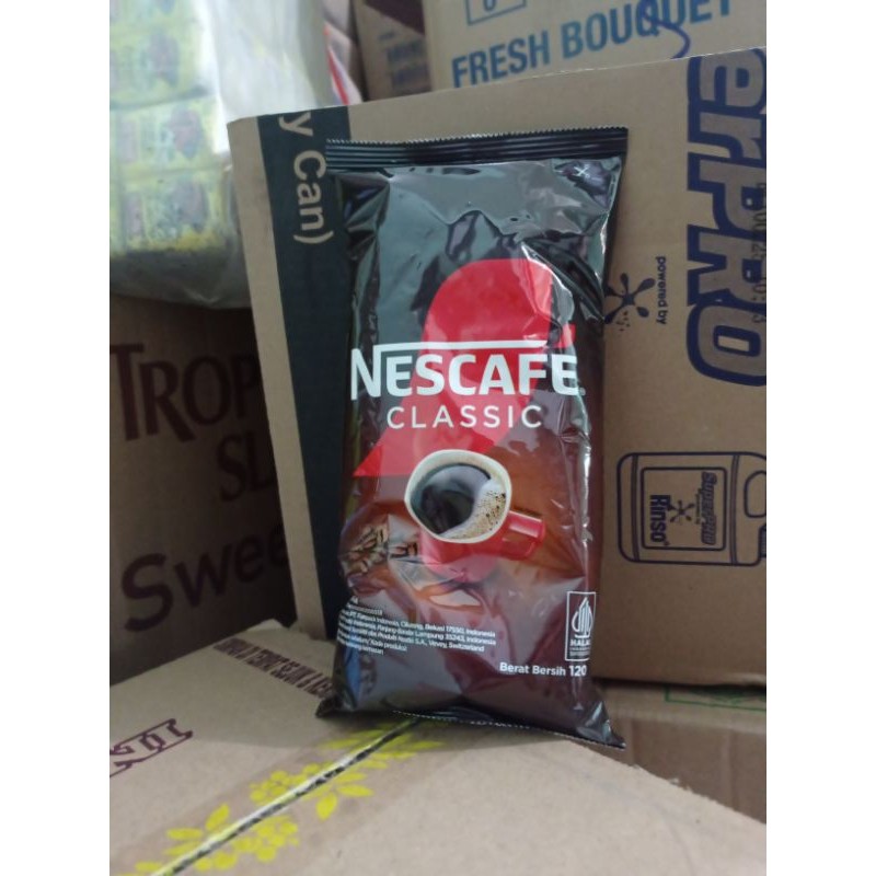 

NEW NESCAFE CLASSSIC VENDING 120 gram untuk 60 Cangkir PREMIUM