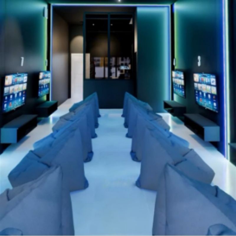 box pengaman PS anti maling meja rental PS playstation game PS3 Ps4 slim konter counter Stool meja i