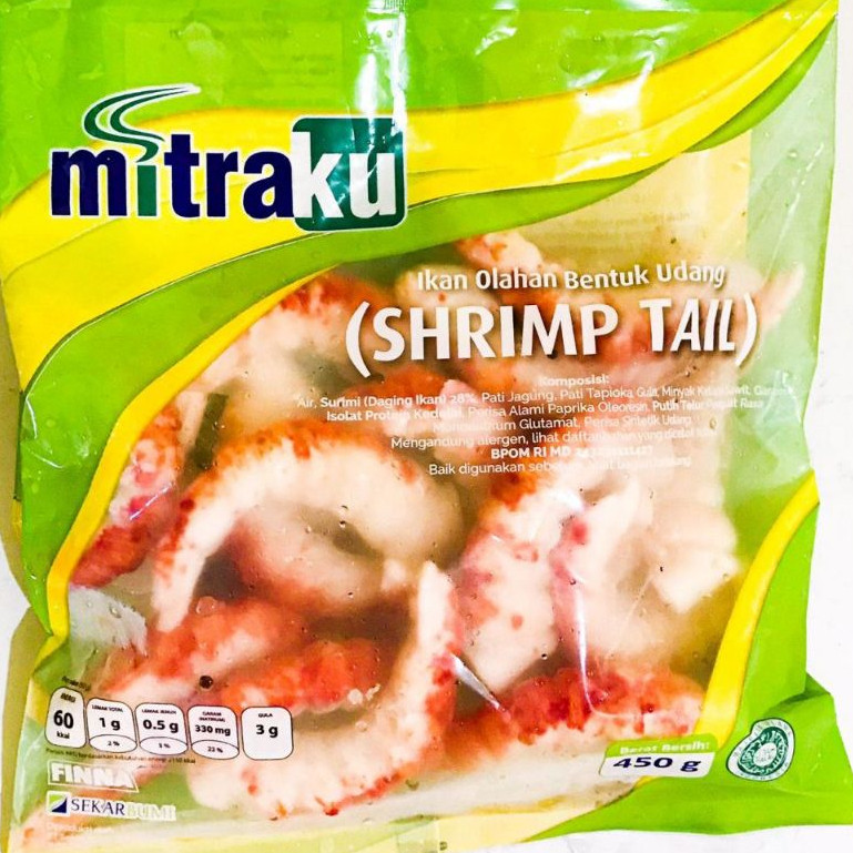 

mitraku ekor udang shrimp tail 450 gram