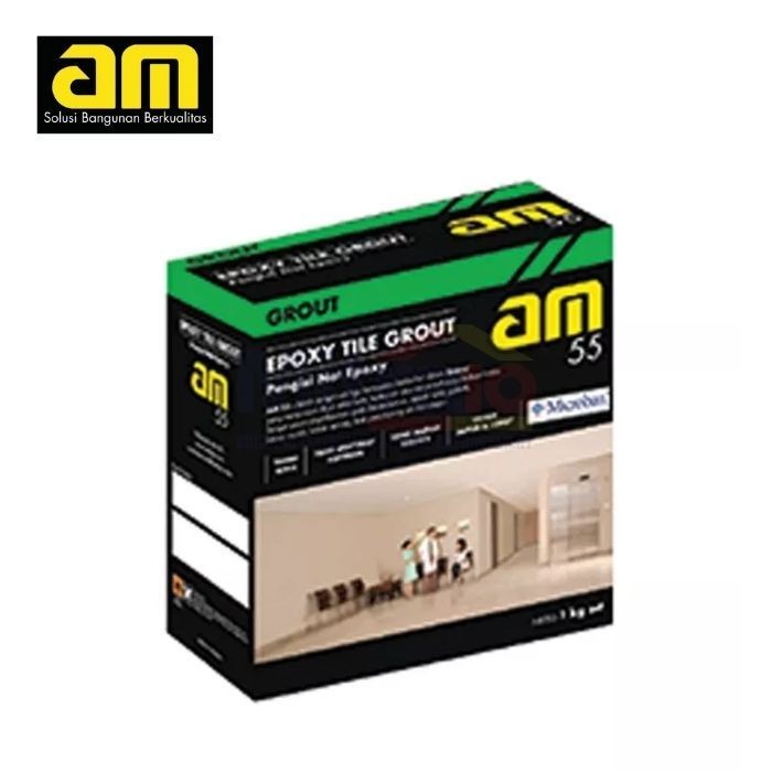 AM 55 EPOXY TILE GROUT - PENGISI NAT EPOXY
