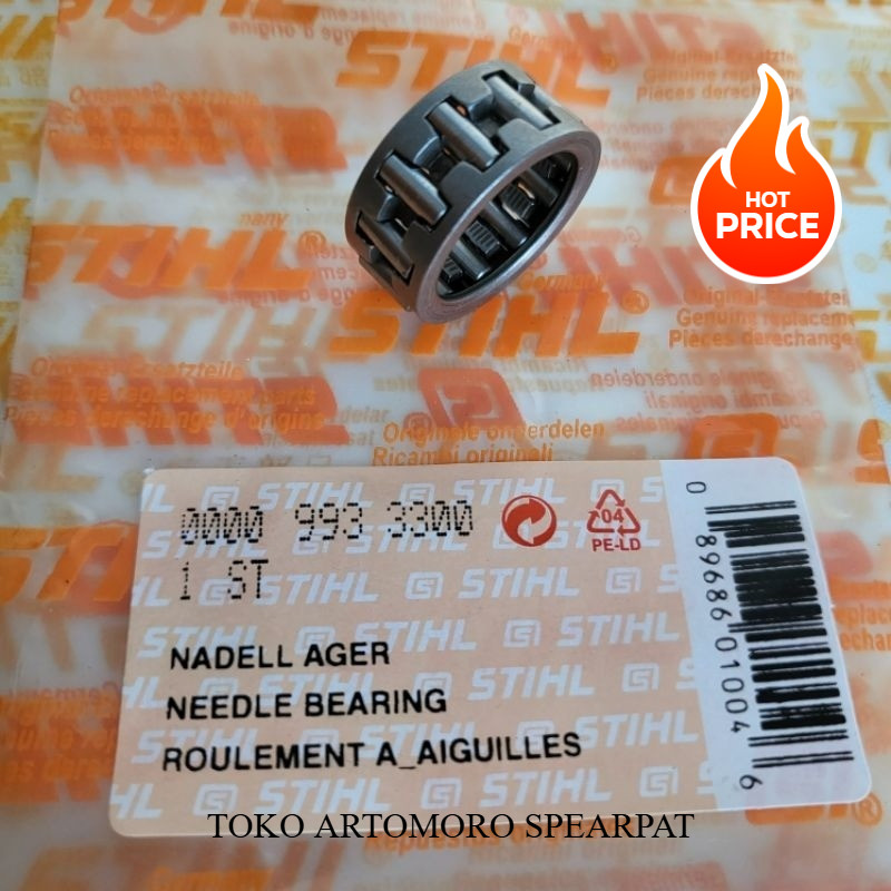 needle bearing conrod stihl 381 038 sthil