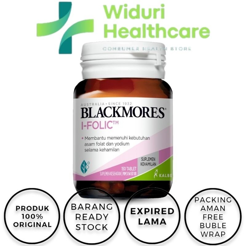 tukangjamu100shopBlackmores I-Folic asam folat - promil