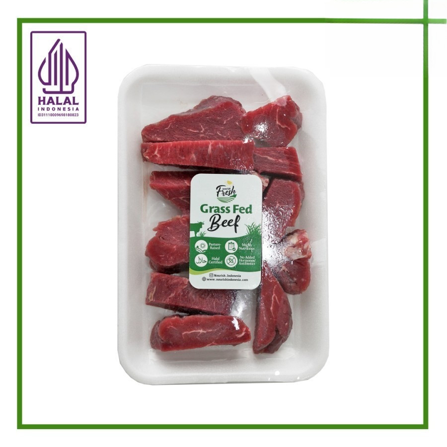 

Sapi Tenderloin Grass Fed 250gr - Daging Segar Tanpa Pengawet, Cepat Olah untuk Sahur & Menu Diet