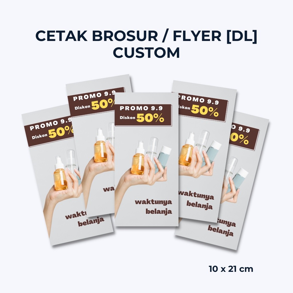 

[DL] Cetak Brosur / Pamflet / Flyer Custom Desain Murah Fullcolor