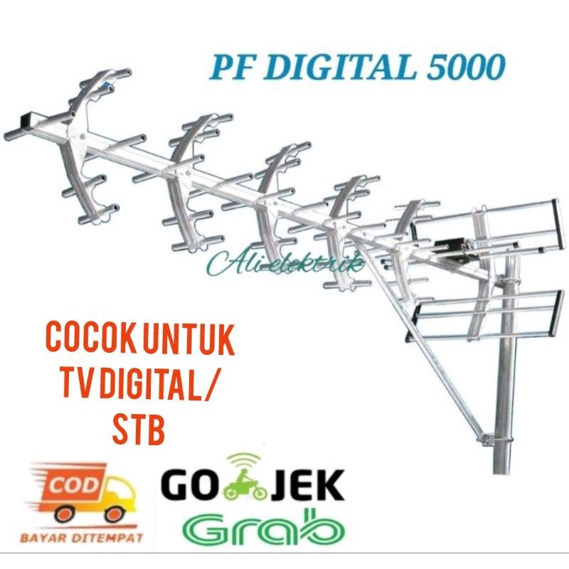 ANTENA DIGITAL ANTENA TV LUAR UHF PF DIGITAL 5000