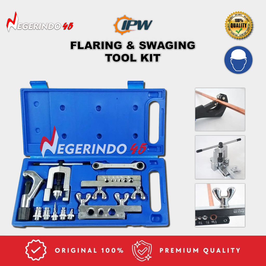 IPW FLARING & SWAGING TOOL KIT SET PEMBESAR PIPA AC