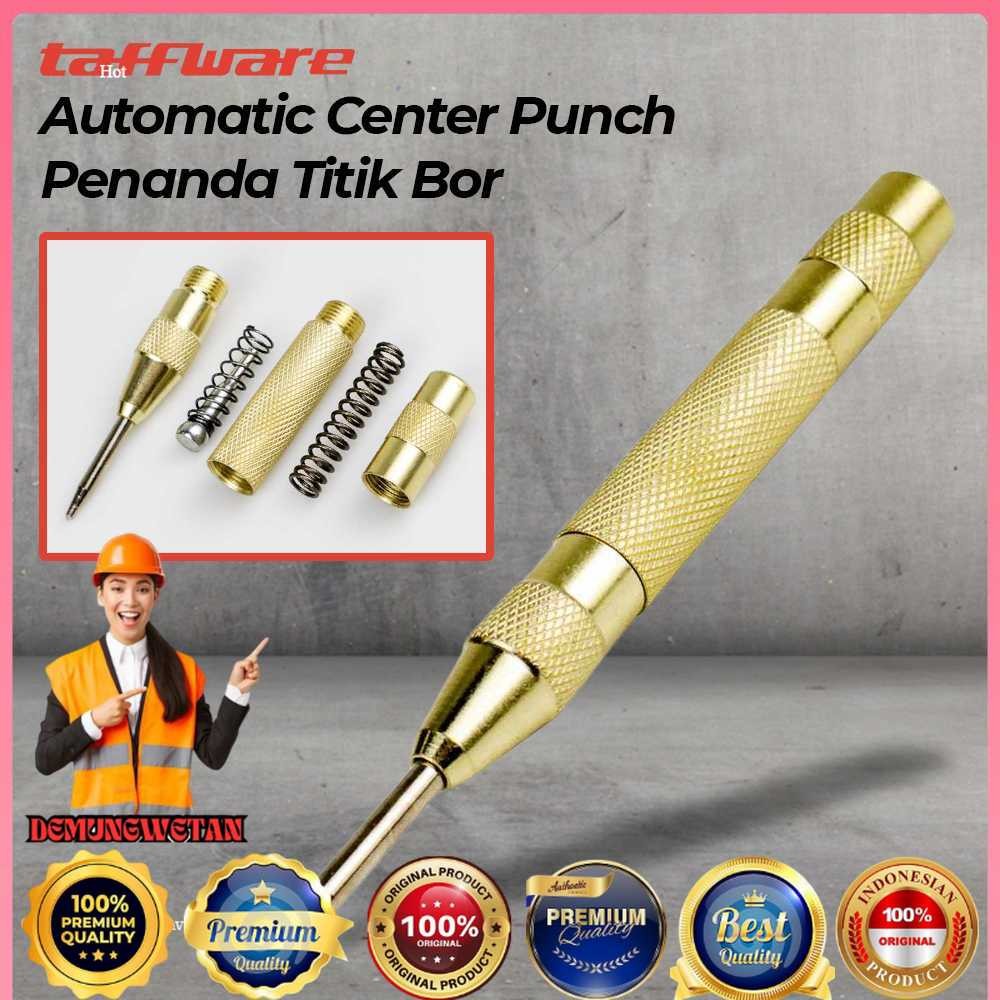 

Taffware Automatic Center Punch Penanda Titik Bor