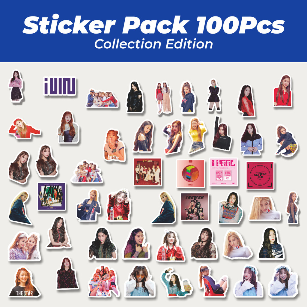 

Hot Stiker Girl Band Korea (G) I-DLE Lucu Anti Air Stikers Berperekat Waterproof Sticker Decal Buat Motor Helm Buku Journal Koper Casing HP Laptop Botol Minum