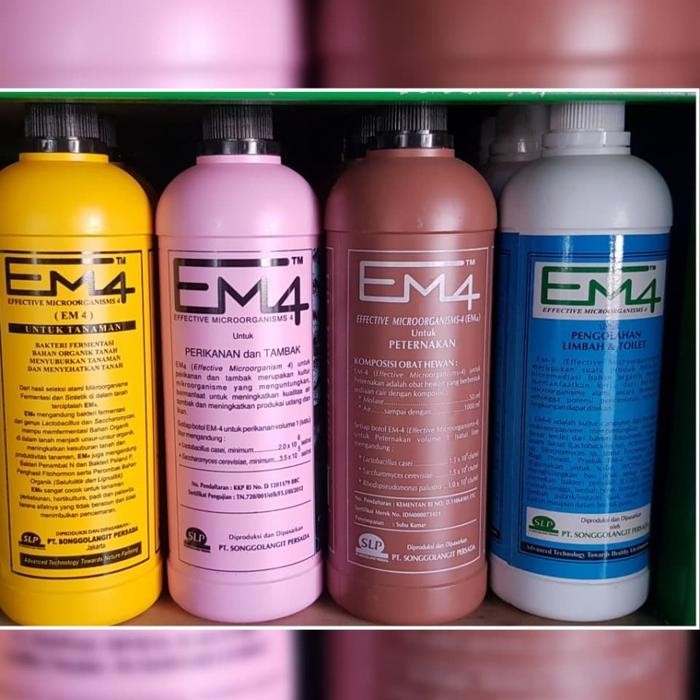 EM4 1 liter pupuk organik perikanan peternakan PENGOLAHAN LIMBAH EM 4 - BIRU LIMBAH