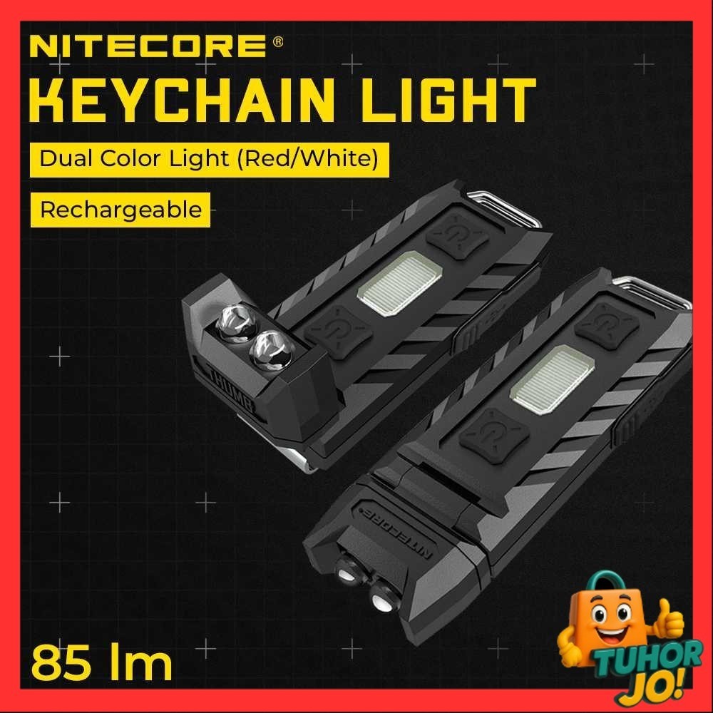 NITECORE Dual Color LED USB Rechargeable Keychain Light - THUMB