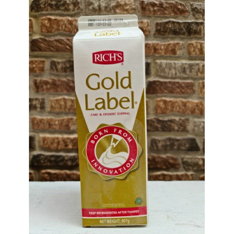 

Rich's Gold Label 907gr