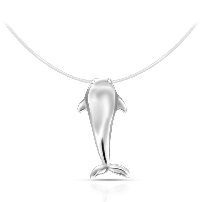 Liontin Perak Whale -Whale Silver Pendant
