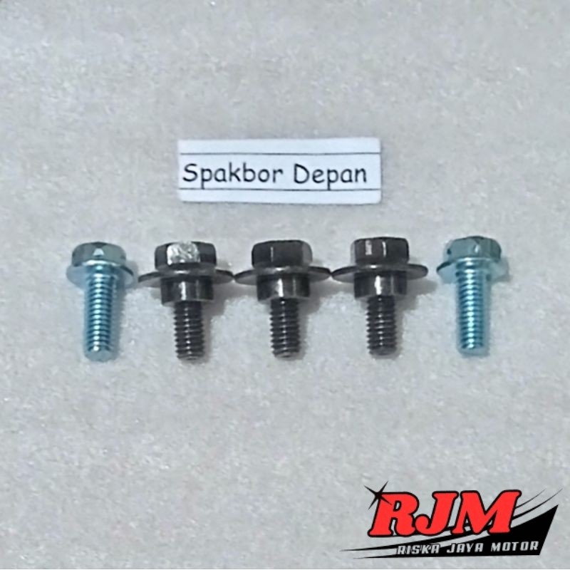 Baut Full Set Cover Bodi Body Spakbor Depan Honda Supra Fit / Supra X 100cc