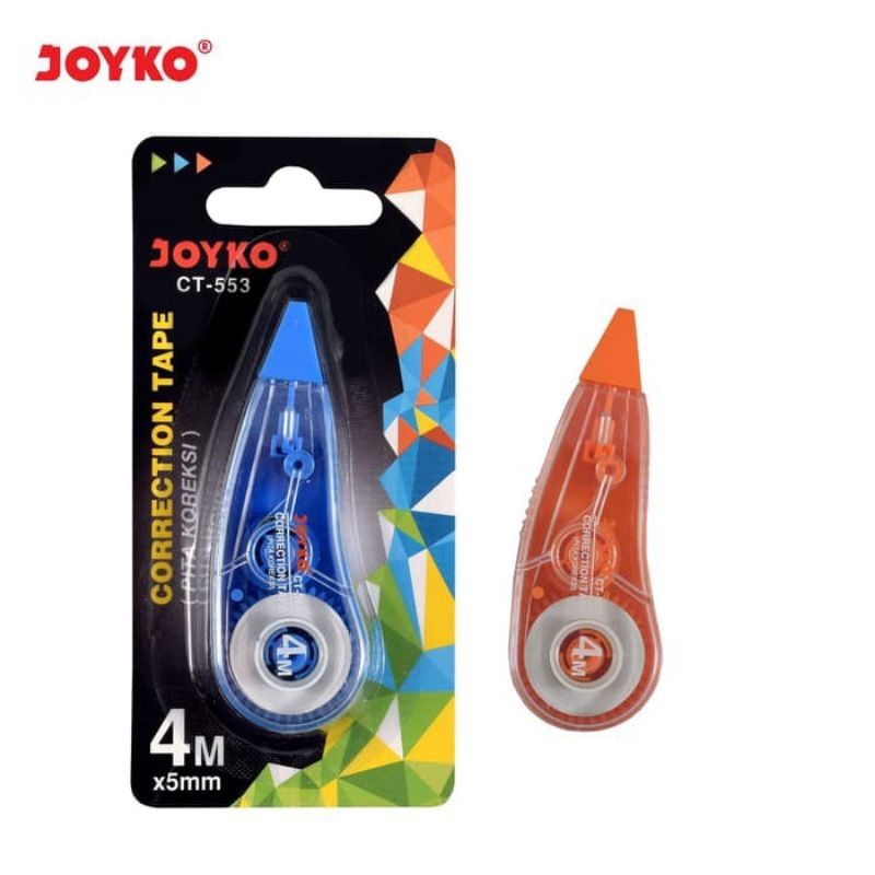 

Correction Tape Pita Koreksi Joyko CT-553 - Tip x Tipex Stipo Kertas