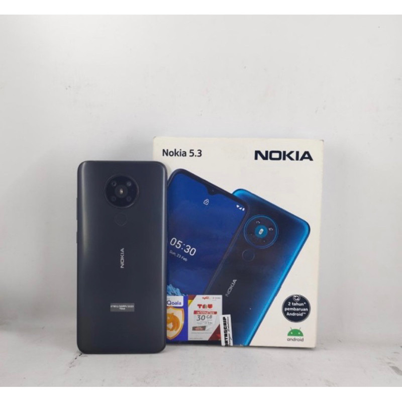 Nokia 5.3 Ram 6 Rom 64GB Second Resmi