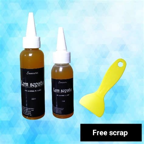 [[Promo]] lem sepatu/lem sol sepatu/perekat sol sepatu/lem serba guna super kuat - 100ml
