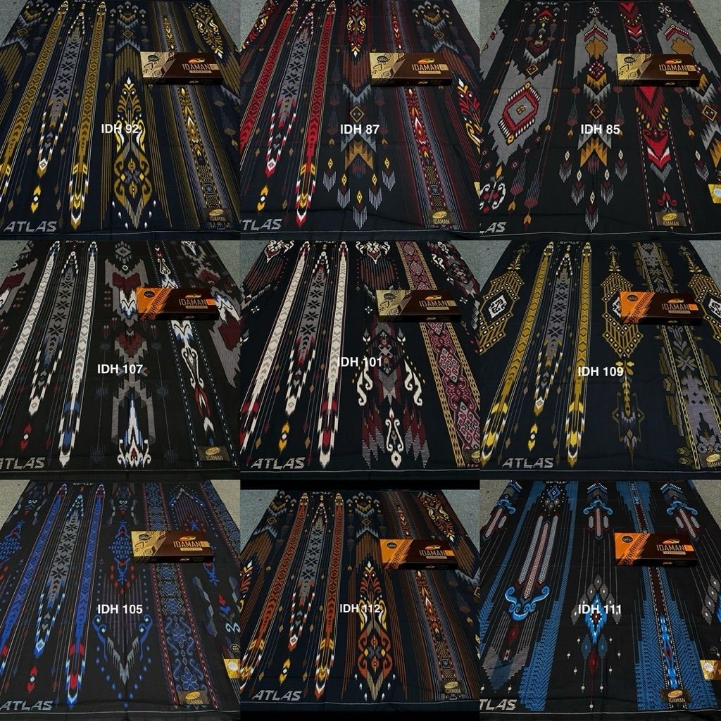 Sarung Atlas Idaman Harmoni|Atlas Serasi|Motif BHS|Terbaru