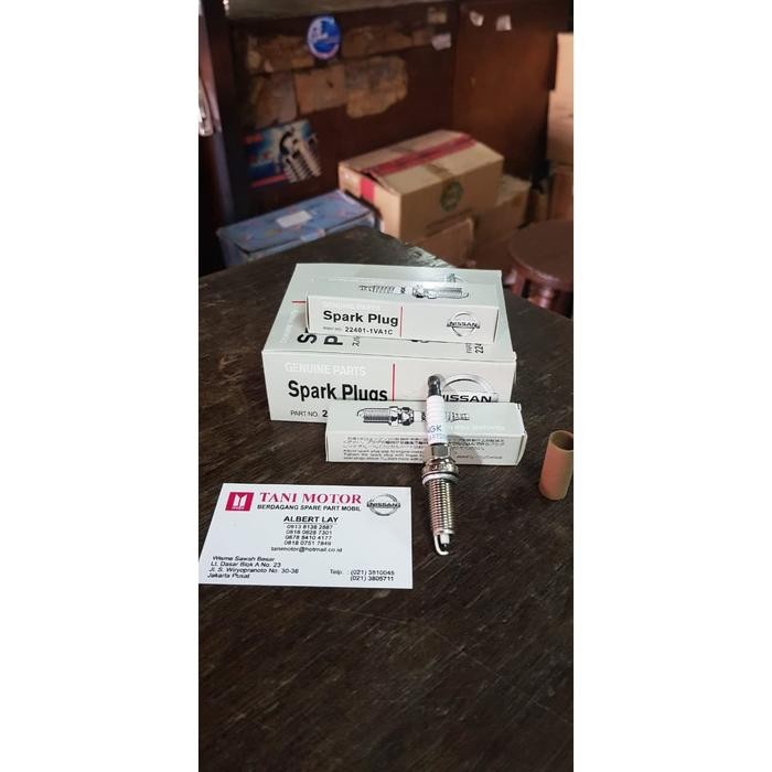 Busi Iridium Double Nissan Serena C26 Xtrail T32 Asli Nissan