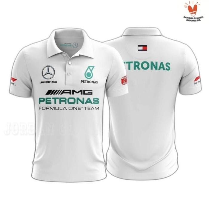 Polo shirt Tshirt Kaos Kerah Team Balap Formula One F1 Kaos Mobil Polo Mobil Kaos Big Size Polo Big 