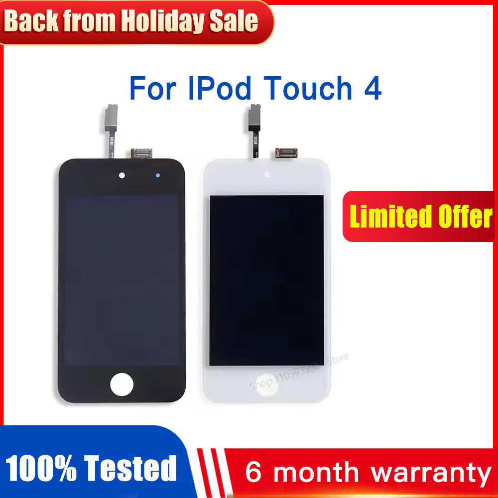 High qiality LCD Display Glass Panel Screen Digitizer Assembly Replacement For IPod Touch 4 A1367 Ph
