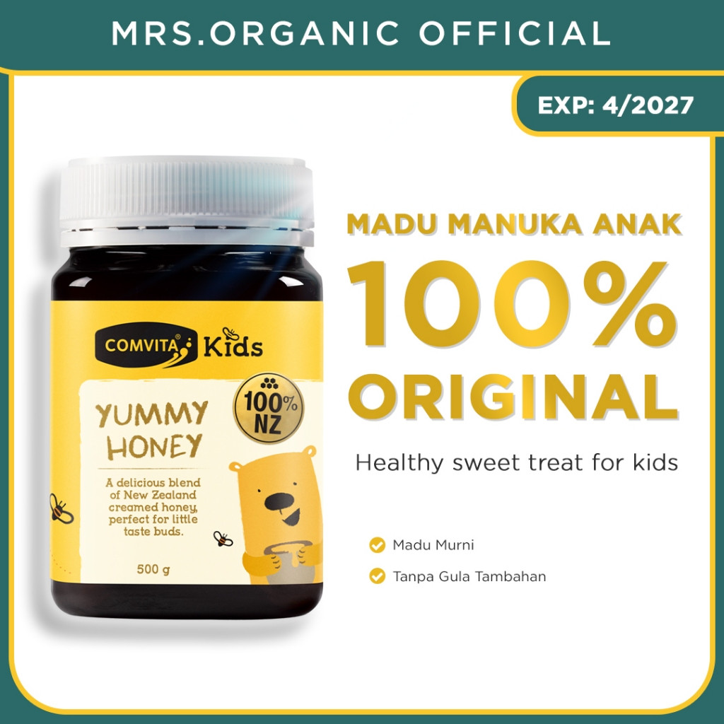 

COMVITA Kids Yummy Honey 500 gr - madu manuka anak murni new zealand