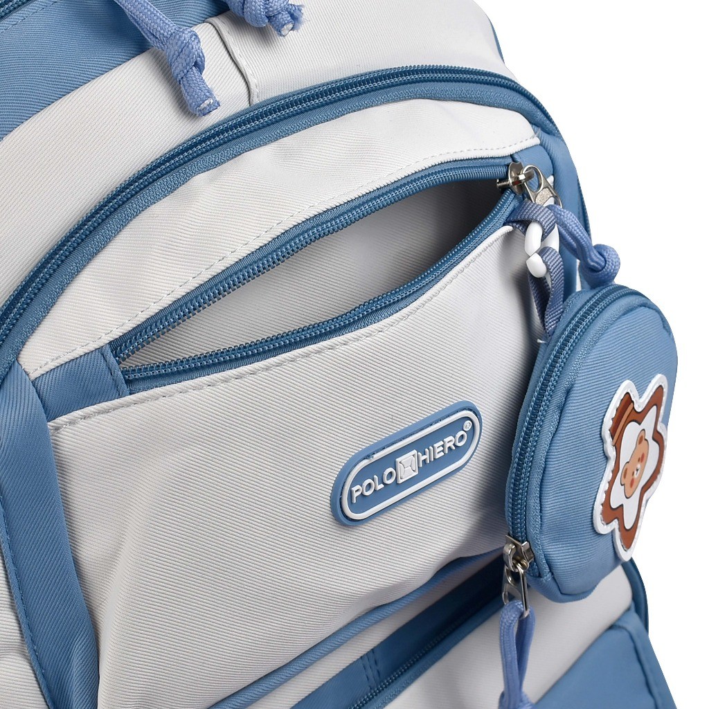 Polo Hiero Tas Ransel Polo Hiero 104 Tas Backpack Sekolah Perempuan