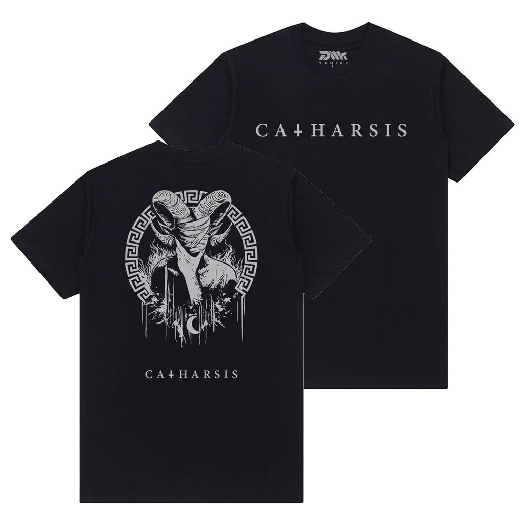 Chaos T-shirt Baju Distro CATHARSIS EMPIRE KAOS CATHARSIS EMPIRE TSHIRT CATHARSIS EMPIRE KAOS SATANI