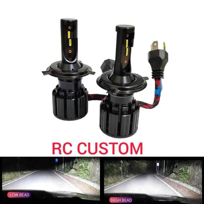 lampu led h4 csp cutoff 50watt lampu utama headlamp mobil 6000k