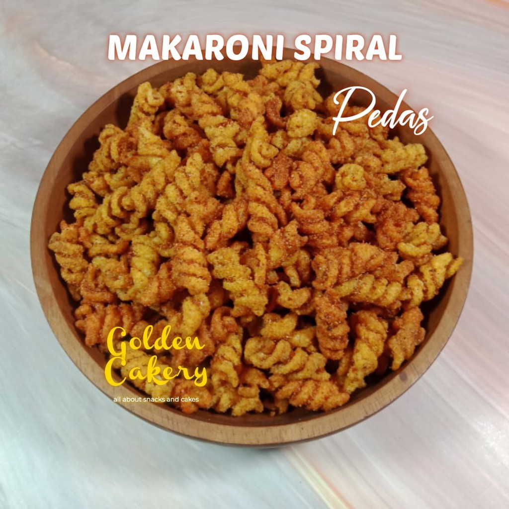 

Pasta Makaroni Spiral Viral Gurih Renyah - 1 kg