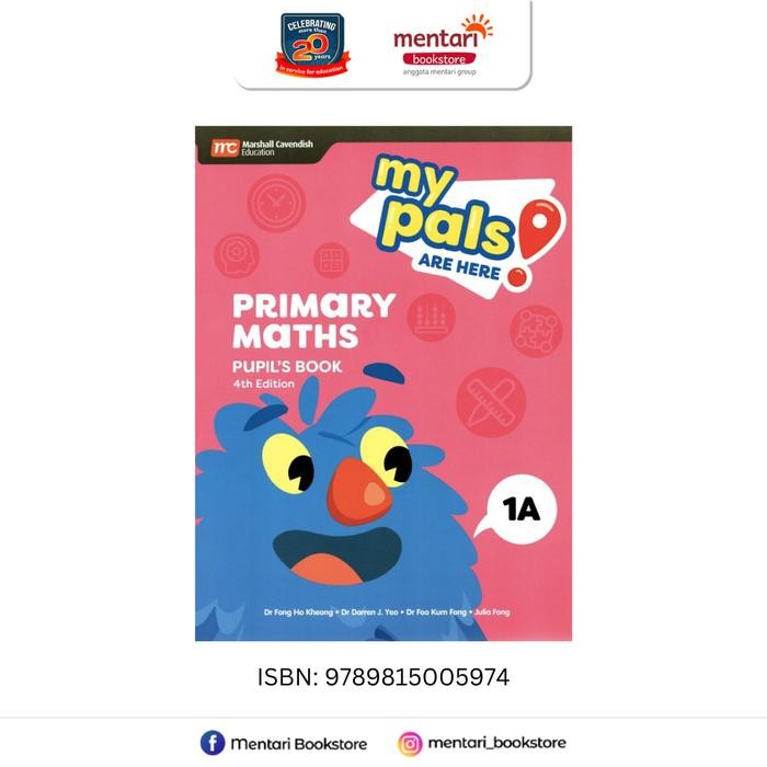 

My Pals Are Here! Primary Maths 4th Edition | Matematika | Buku SD