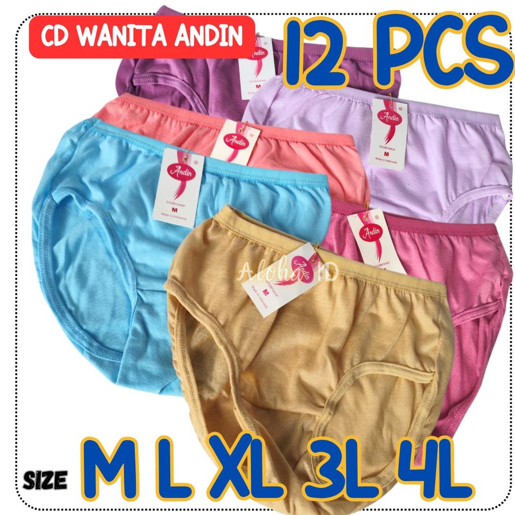 Paket Hemat 12 PCS Celana Dalam Wanita Anak Perempuan Remaja Wanita Remaja CD Anak SD SMP SMA Wanita