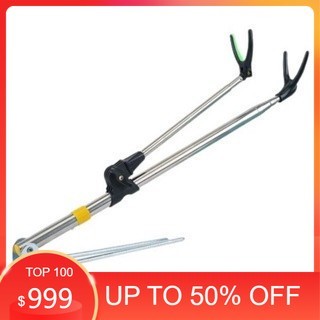 jagrak tegek / jagrak pancing multifingsi / bracket pancing - Putih Stainless, 170 AF9