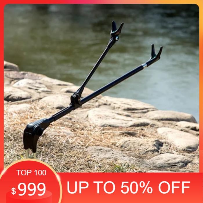 Cagak Jagrak Dudukan Bracket Holder Penyangga Joran Tongkat Pancing Tegek Multifungsi Bahan Stainles