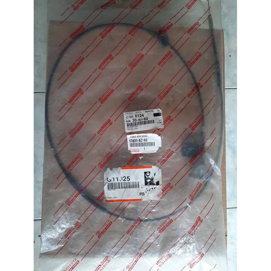 kabel kunci kap mesin avanza xenia 2012 2013 2014 2015 ori