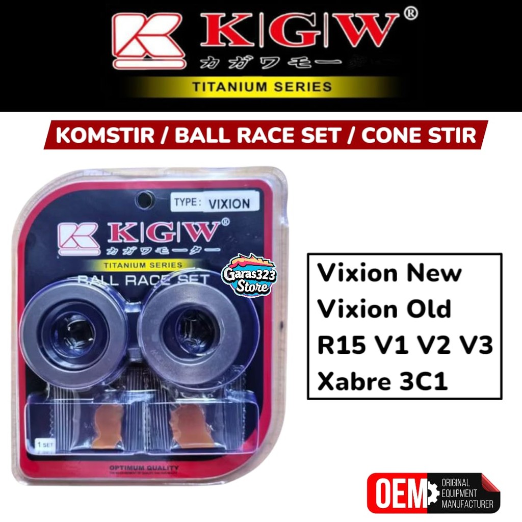 Komstir Motor Yamaha Vixion New Vixion Old Lama R 15 V1 V2 V3 Nvl Vision R Comstir BALL RACE SET Ori
