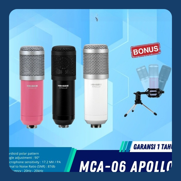 NYK Nemesis MCA-06 / MCA06 Apollo Condenser Microphone