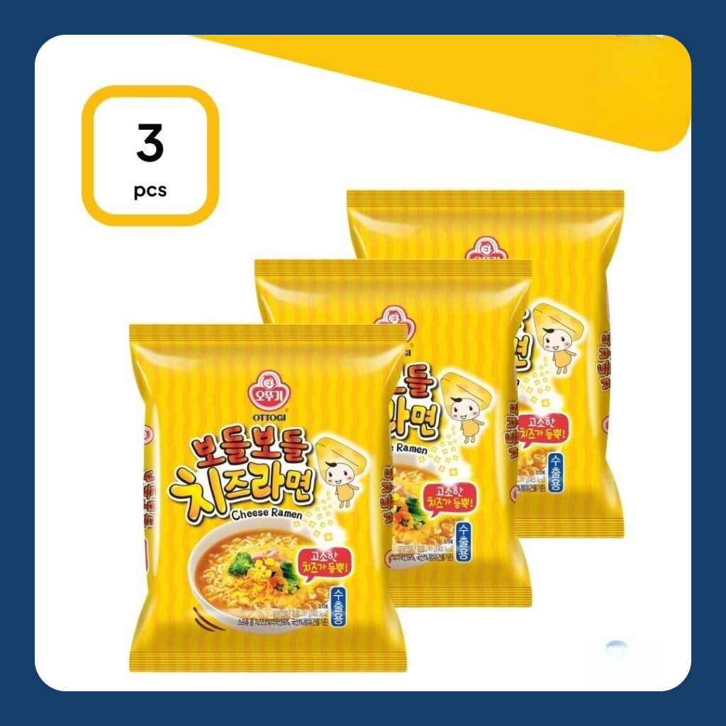 

Ottogi Cheese Ramen 111gr x 3pcs