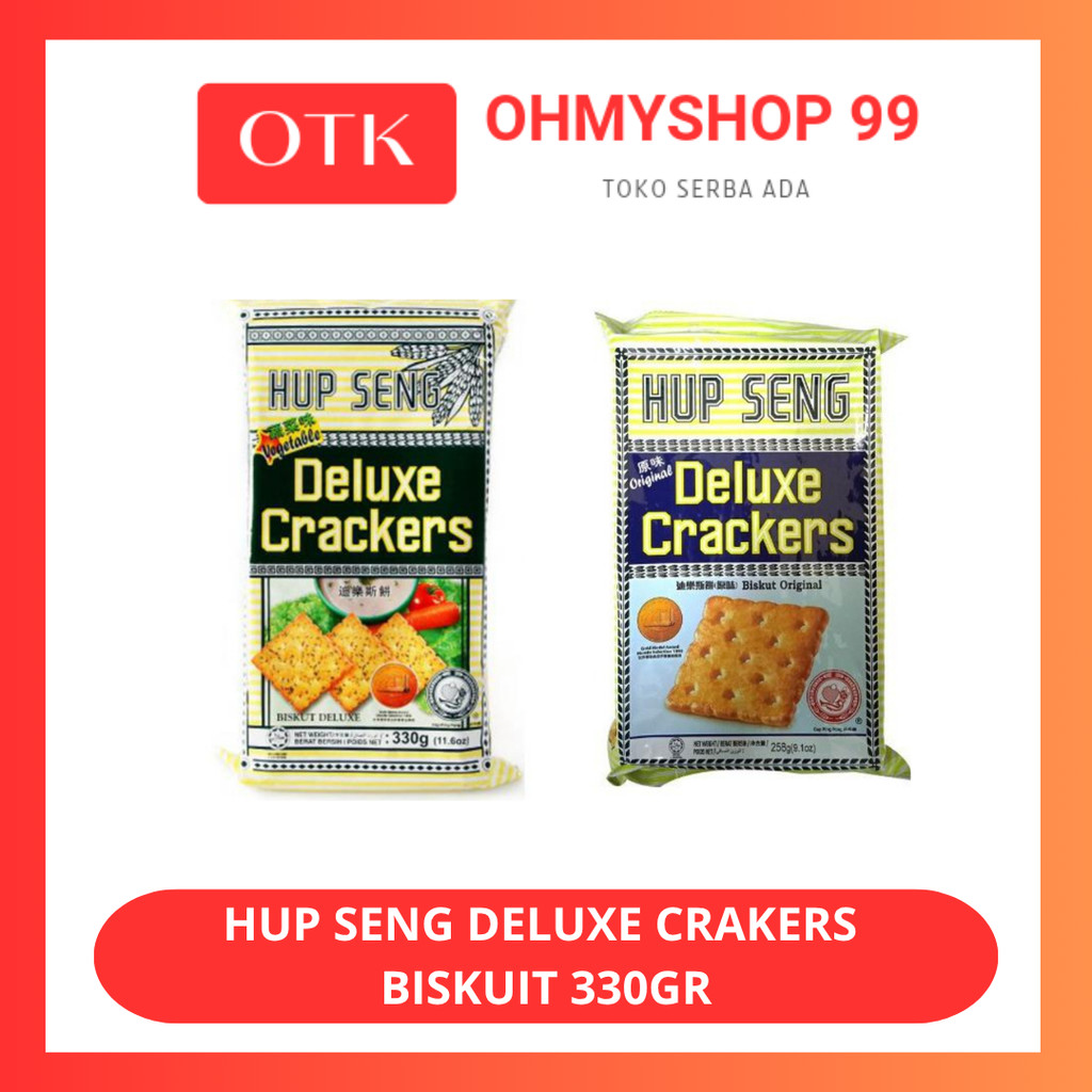

Hup Seng Deluxe Crackers Biskuit 330gr