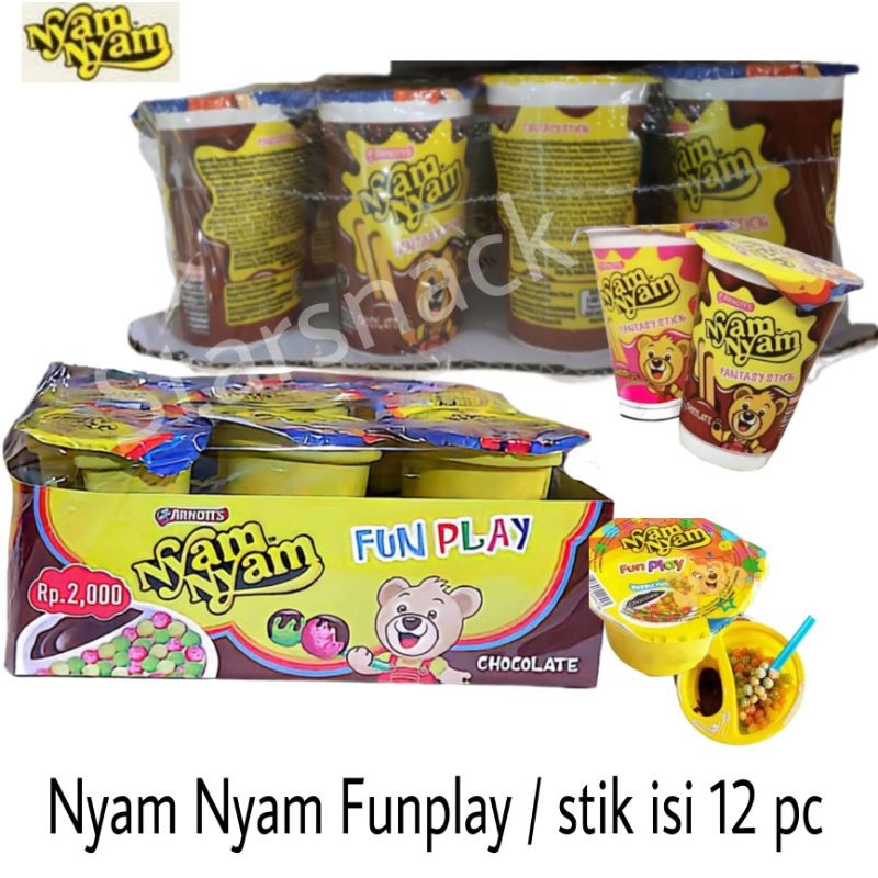 

Nyam Nyam Funplay Fantasy Stick 12pc Halal MUI