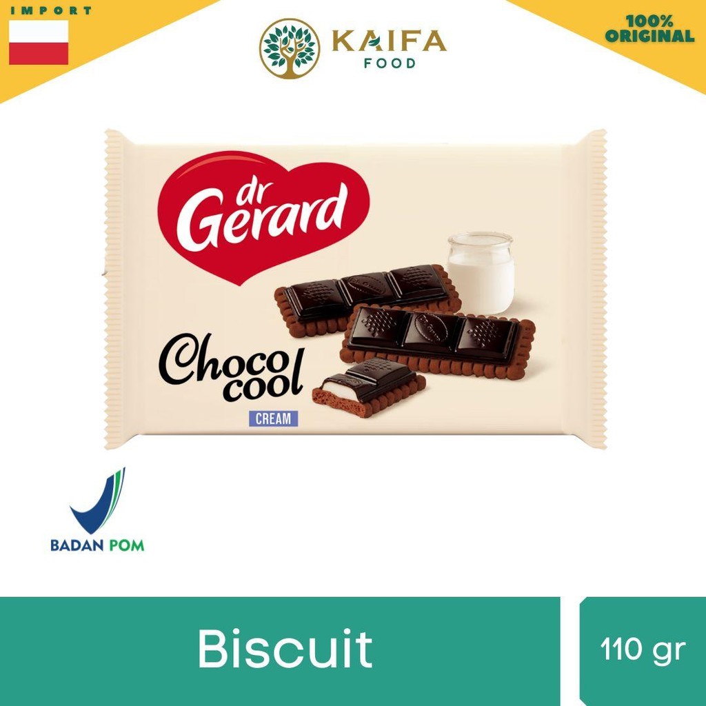 

Dr. Gerard Choco Cool Cream Chocolate Biscuit