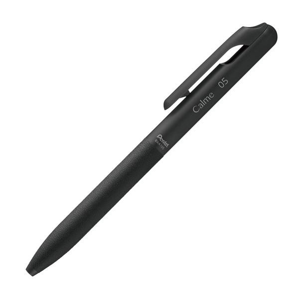

COD Pentel Calme Monochromatic Ballpoint Ink Pen 0.5mm Noise Reduced Pen - Black