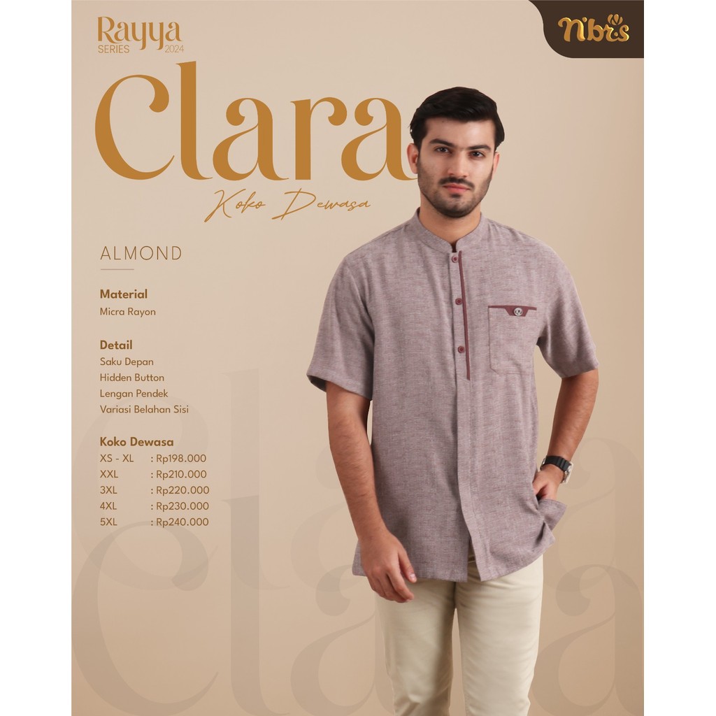 Nibras Koko Dewasa Sarimbit Nibras Clara