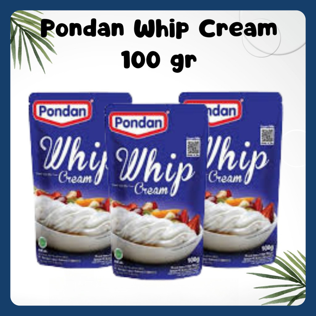 

Pondan Whip Cream 100g