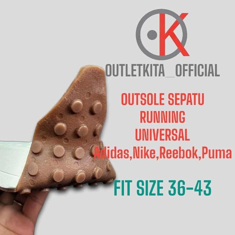 TERLARIS Outsole Running NB 327 Universal Phylon X Rubber 36-43