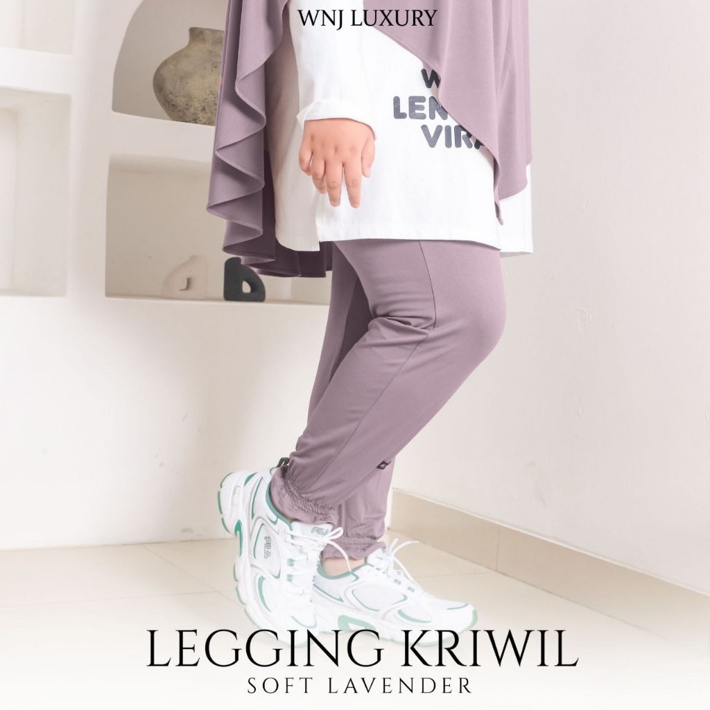 Premium Legging kriwil by WNJ.ID  laging dalaman rok celana dalaman gamis wanoja celamis