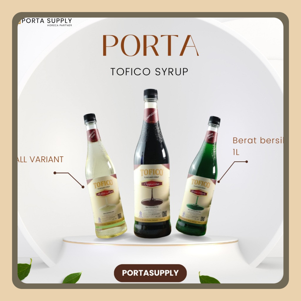 

Tofico syrup all variant 1L