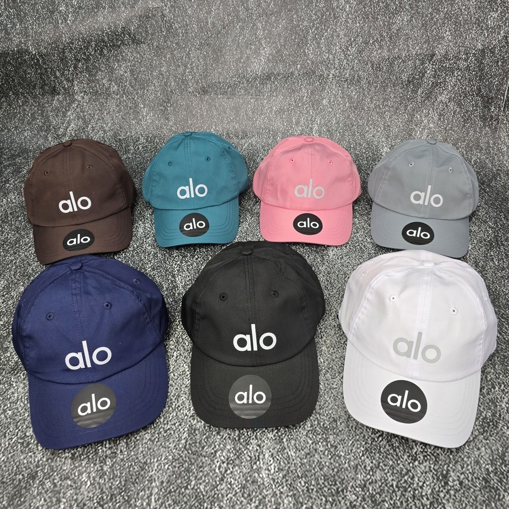 Junaidi_fahmi - Topi ALO Yoga Performance Baseball Cap Unisex Topi Jogging Sport