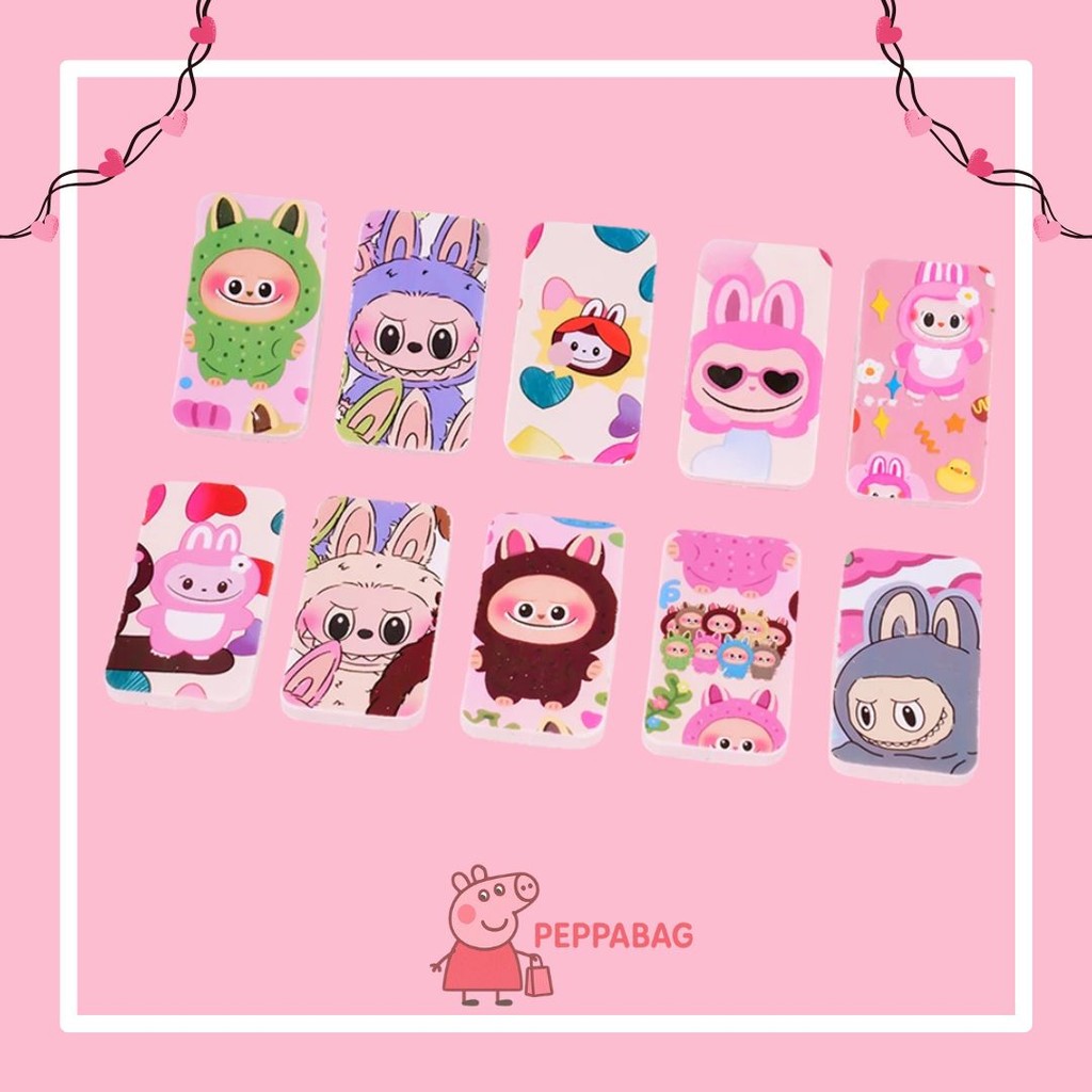 

Penghapus Hapusan Stip Eraser Karakter LABUBU Lisa Blackpink 1 Pcs - ES0441