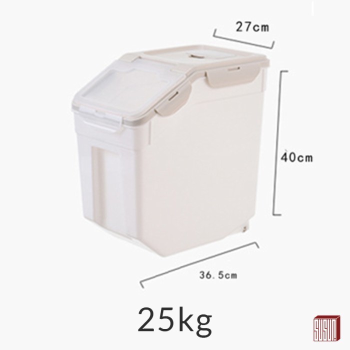 Tempat Beras / Rice Bucket / Kotak Beras / Rice Dispenser - 25kg